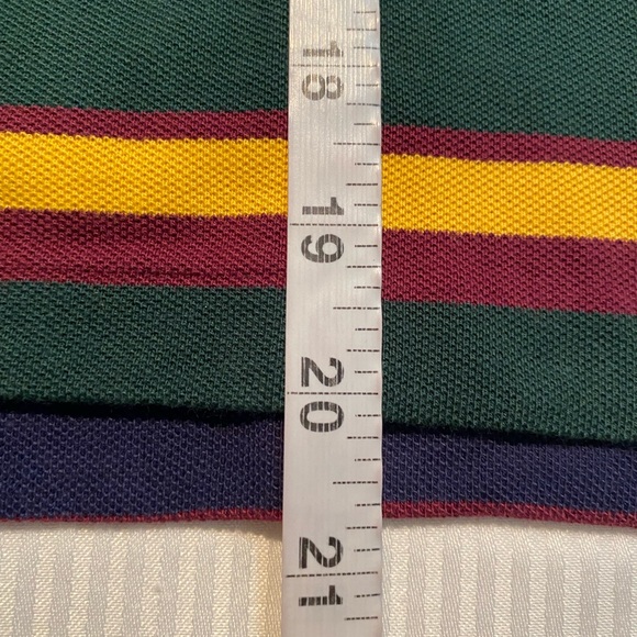 Polo Ralph Lauren 1967 Mesh Striped Polo Shirt - Picture 7 of 9